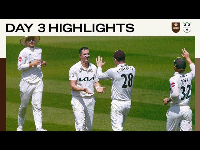 Highlights: 10-wicket Worrall inspires Surrey's win over Worcestershire