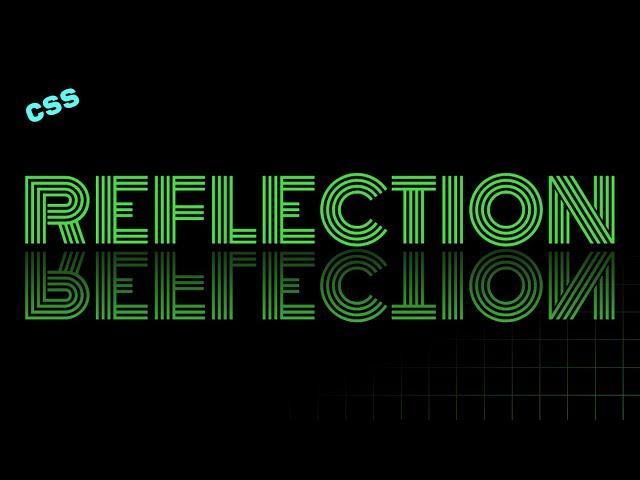 Create a Stunning Reflection Effect with Pure CSS