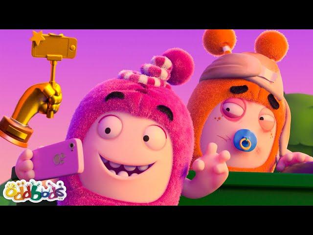 I Don't Want a Selfie Anymore... | Oddbods | Moonbug No Dialogue Comedy Cartoons for Kids