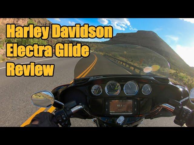 Motorcycle Review - Renting a Harley Davidson Electra Glide - Is It Too Much Bike for Harley Noobs?