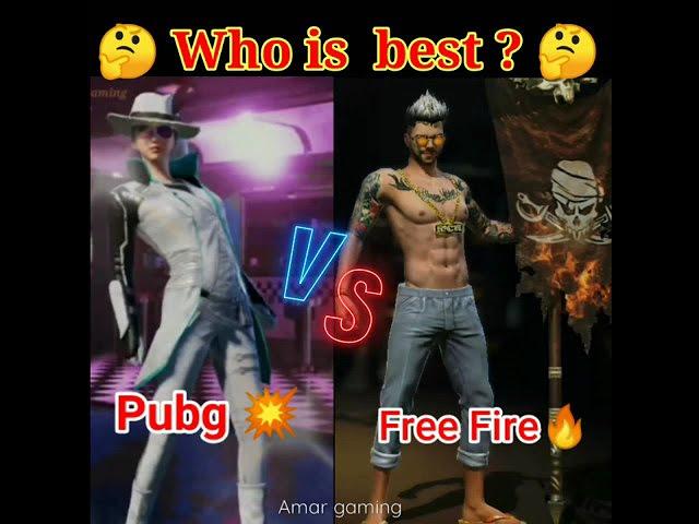 ||Free fire vs Pubg attitude video|| Pubg vs free fire new dialogue video#freefire#pubg