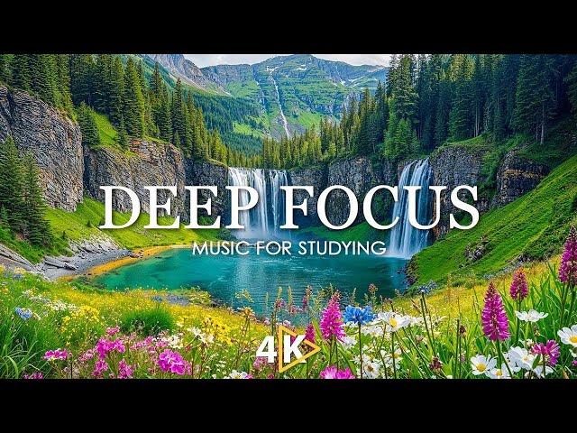 Deep Focus Music To Improve Concentration - 12 Hours of Ambient Study Music to Concentrate #840