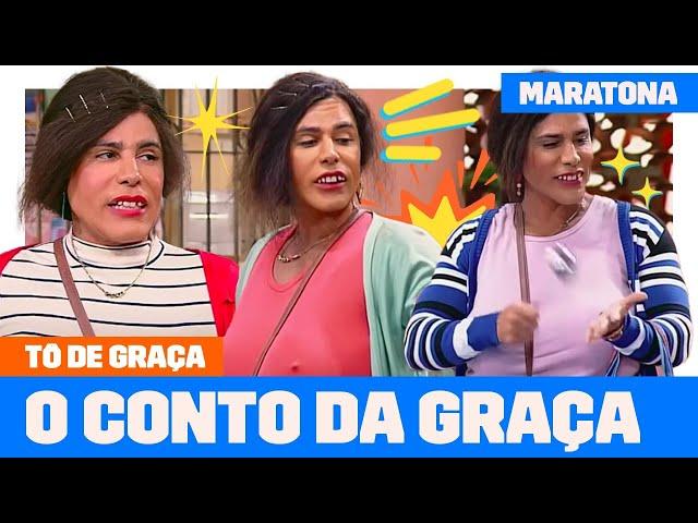 MARATONE as HISTÓRIAS HILÁRIAS da GRAÇA!  | Tô De Graça | Humor Multishow