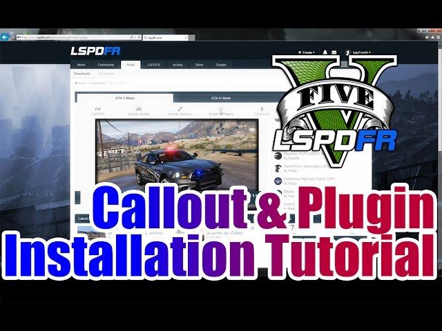 LSPDFR - GTA 5 - How to install Callouts and Plugins