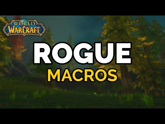 Classic Rogue Macros - Part 1 (Vanilla to Classic Conversion)