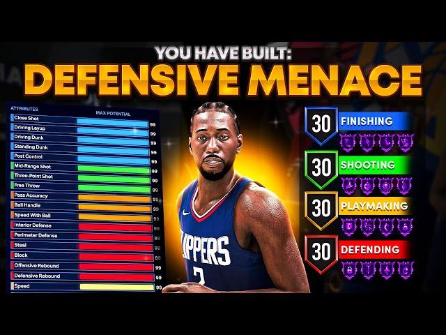 BEST LOCKDOWN BUILD IN NBA 2K24! *NEW* 95 STEAL DEMIGOD META BUILD... best build 2k24