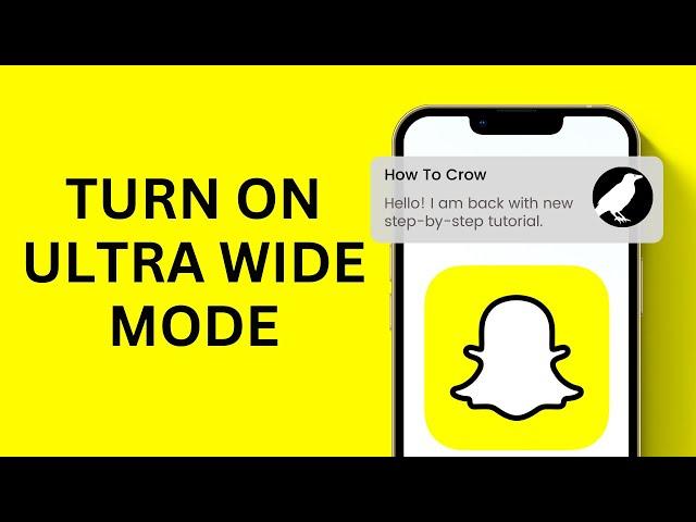 How to Turn On Ultra Wide Mode on Snapchat | Use Ultra Wide Camera on Snapchat (Android/iOS)