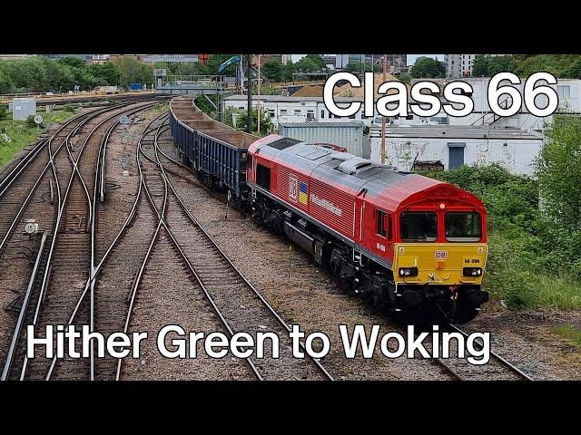 Freight Driver's Eye View: Hither Green to Woking