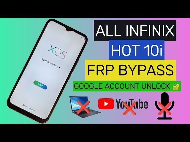 All Infinix Hot 10i (PR652B) FRP Bypass || Google Account Unlock || No Talkback