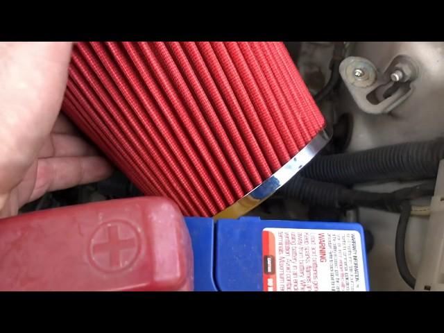 Pod Filter Install EP91 Toyota Starlet