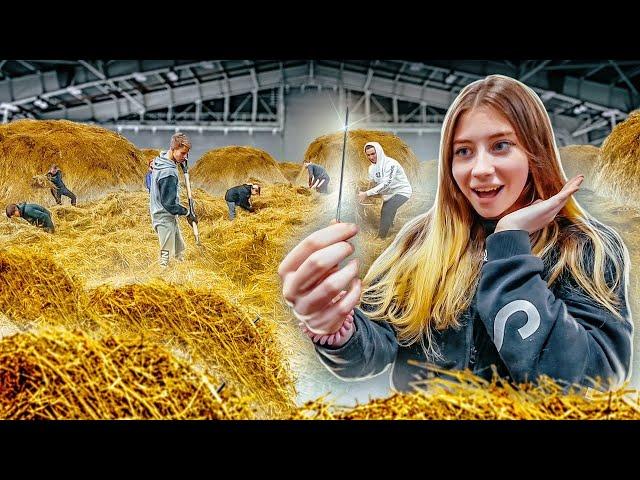 Who will be the FIRST to find the NEEDLE IN THE HAY STACK, will receive 250,000 RUBLES! 