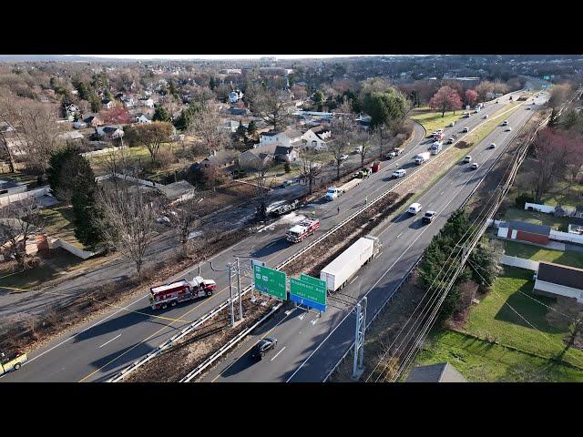 Frederick County Tanker Explosion Drone Tim Pruss