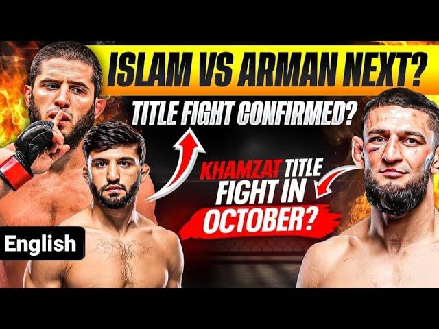 UFC 308: Islam Makhachev vs Arman for the TITLE? | Khamzat's COMEBACK with a TITLE Fight?