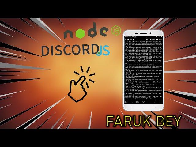 7/24 AÇIK DİSCORD BOT YAPIMI - ANDROİD TELEFON ve TERMUX KULLANARAK