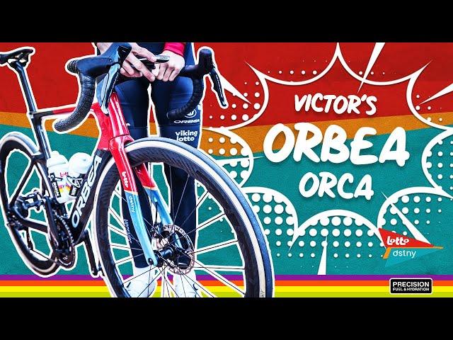 A pro cyclist's road bike set-up | Victor Campenaerts' Orbea Orca