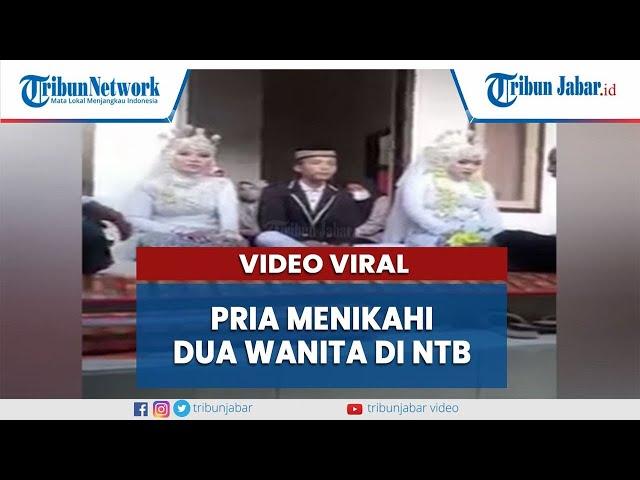 VIRAL di Media Sosial, seorang Pria Menikahi Dua Wanita di Kuta Lombok Tengah NTB