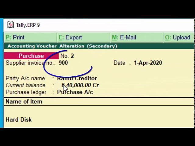 Purchase return and debit note voucher entry in tally erp 9 in hindi and english