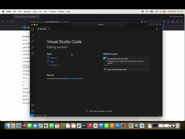 How to download & install visual studio code editor on Mac laptop