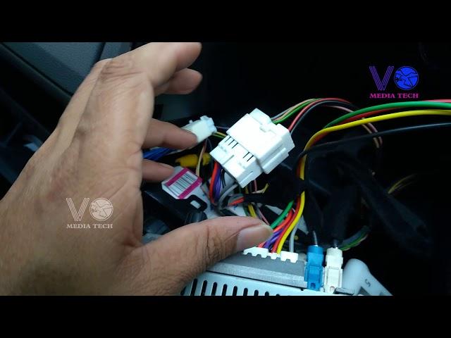 How to install rear speaker cable in Renault Kwid car