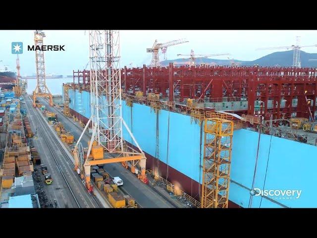 Maersk - Building the Triple-E Timelapse