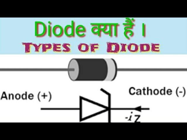 Diode क्या है | डायोड कैसे काम करता है | Diode कितने प्रकार का होता हैं |