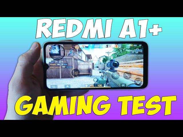 XIAOMI REDMI A1+ GAMING TEST (HELIO A22) - ИГРОВОЙ ТЕСТ!