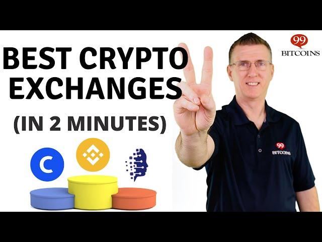 Best Cryptocurrency Exchanges of 2024 (in 2 minutes)