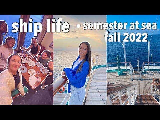 ship vlog on semester at sea