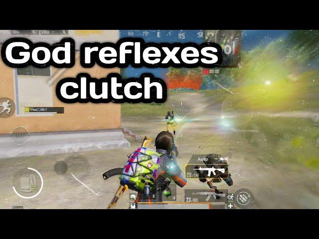 God reflexes clutch  | pubg player montage # noman op