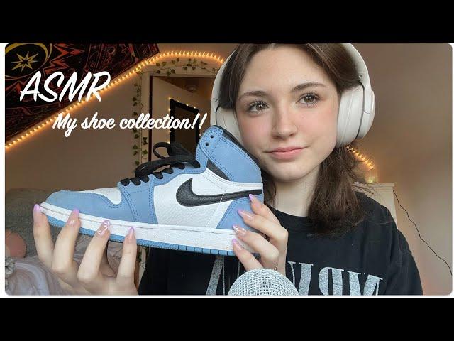 ASMR with my shoe collection! | tapping & scratching