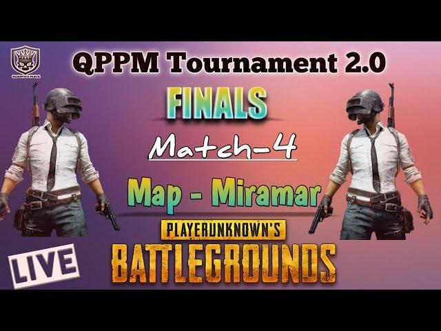 QPPM Tournament 2.0 | Match-4 | FINALS | Quantico Extra