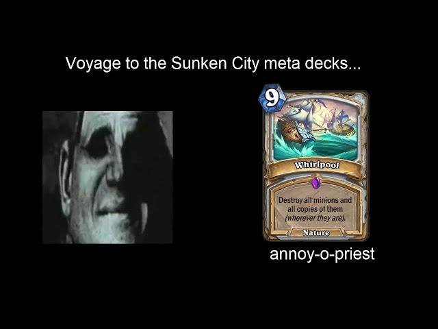 Hearthstone Voyage to the Sunken City All Bad Endings