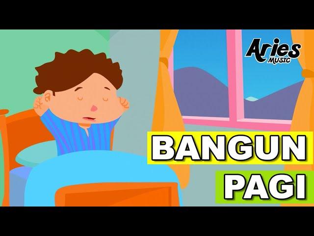 Alif & Mimi - Bangun Pagi (Animasi 2D) lagu kanak kanak