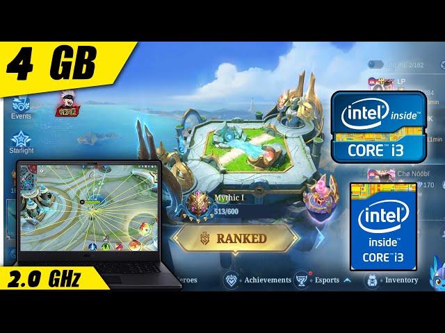 How To Play #MobileLegends in Low end PC / Laptop [ intel core i3 , 2.0 GHz, 4GB RAM ]