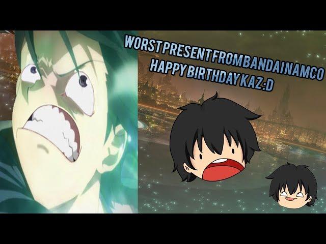 WORST BIRTHDAY PRESENT FROM BANDAI NAMCO (Happy Birthday Kaz) - Sword Art Online Memory Defrag