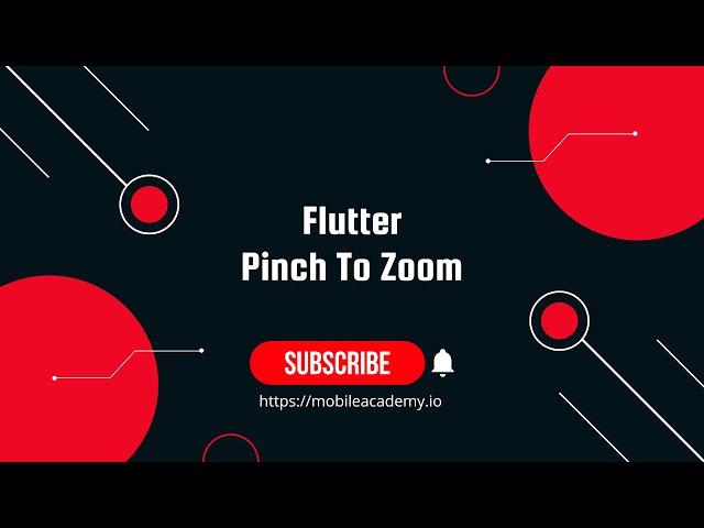 Flutter Pinch To Zoom Image