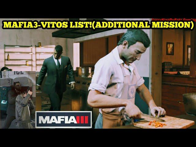 MAFIA 3 - VITOS LIST!(ADDITIONAL MISSION) MAFIA lll GAMEPLAY GERMAN/VITO SCALETTA