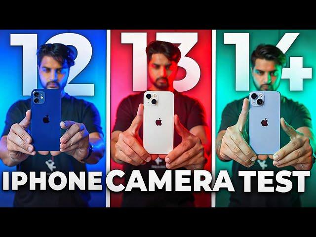 iPhone 12 Vs 13 Vs 14 Camera Test | Full Comparison | All Modes | Mohit Balani