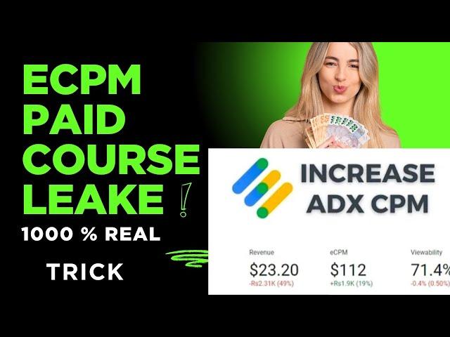 Adx Ecpm Increase Trick 2025 | How To Increase Adx Ecpm | Boost Adx Ecpm | Stable Adx Ecpm