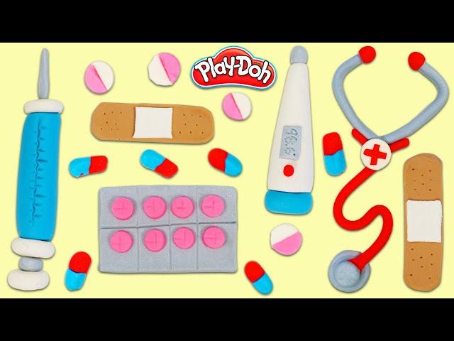 How to Make Easy Play Doh Art Doctor Tools!