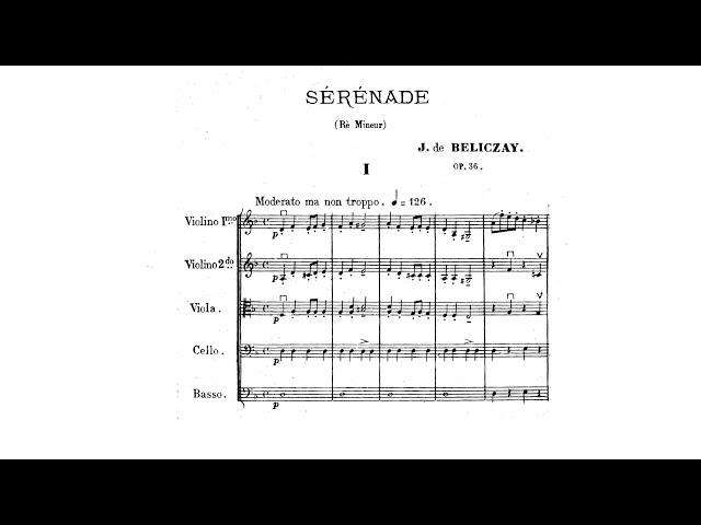 Gyula Beliczay – Serenade for Strings