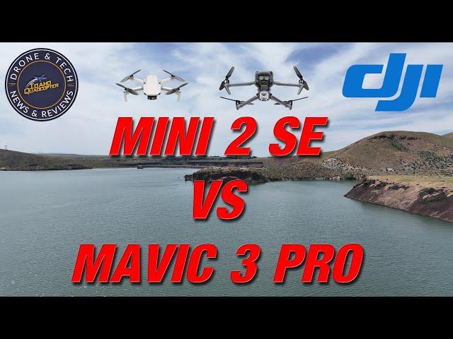 DJI Mavic 3 Pro vs DJI Mini 2 SE - Comparison Test Shootout