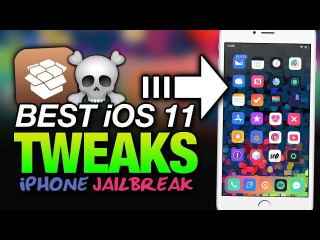 New BEST iOS 11 TWEAKS From CYDIA For iPhone - iOS 11.0-11.4b3