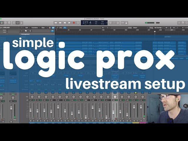 VLOG / My Livestream Mix Template Setup Logic Pro X for Church Worship Band / by Eric Roberts