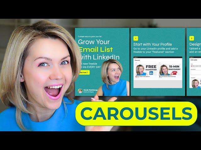 Create Stunning LinkedIn Carousel Posts: No Design Skills Needed!
