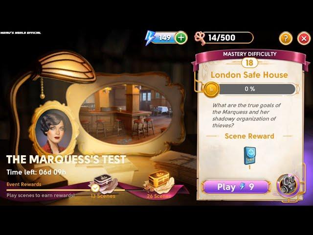 June's Journey Secrets 4r Scene 18 London Safe House Word Mode 4K