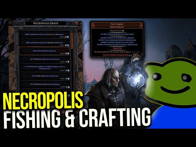 PoE 3.24 - Necropolis: Scarabs, Fishing & Crafting