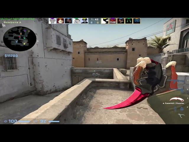 Perfect World Ranked No.1 (完美第一) zxl (时不渡我) (34-5)  Dust2 POV