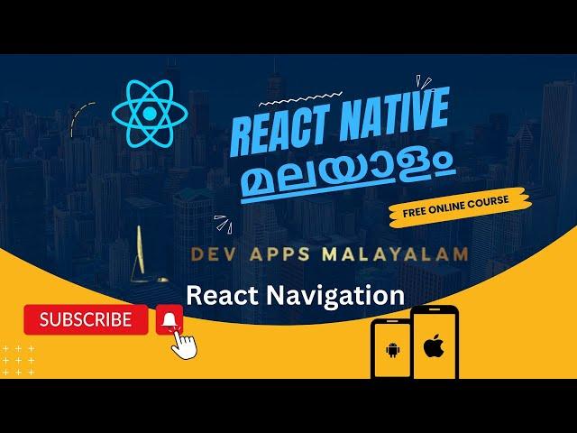 React Navigation | part 6| React Native Navigation | React Native Malayalam