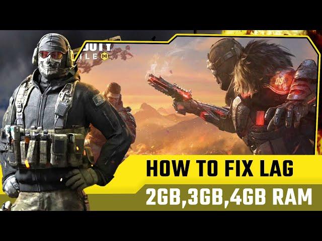 How To FIX Lag In Call Of Duty Mobile 2GB RAM | How To FIX Lag In COD Mobile 2021
